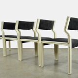 Set of 4 experimental dining chairs by Pierre Mennen for Pastoe, 1972 Netherlands