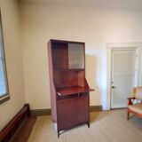 Italian wood and veneered mahogany sideboard/credenza, 1960s.