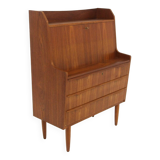 Scandinavian teak secretary, Denmark, 1960