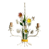 Daisy chandelier in sheet metal