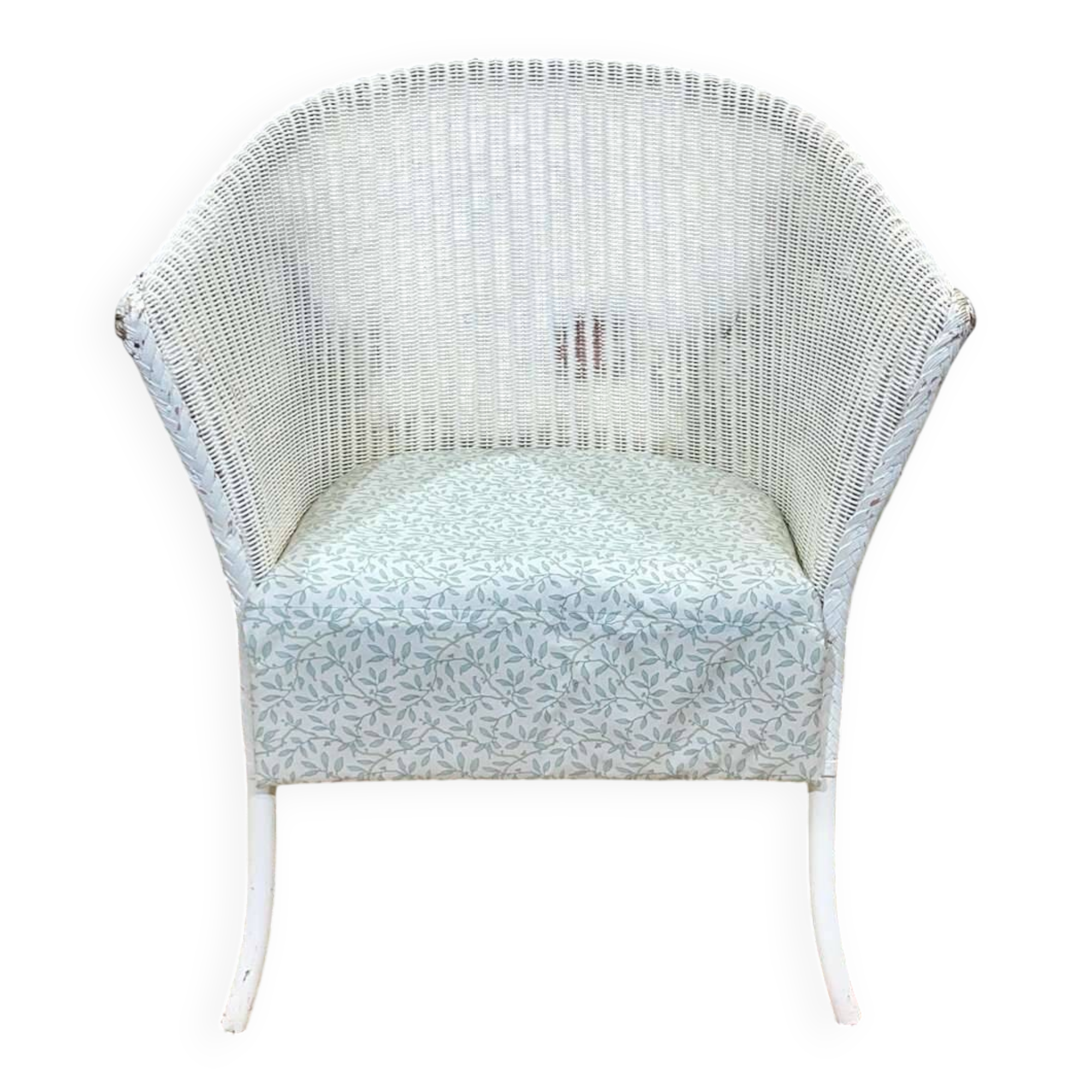 1950s Lloyd Loom armchair