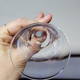 8 Fine Crystal Stemmed Glasses for Port or Liqueur - Baccarat? / Saint Louis