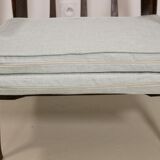 Scandinavian armchair 1960 curved armrests