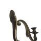 Classicist bronze wall lamp, Germany, 1900s