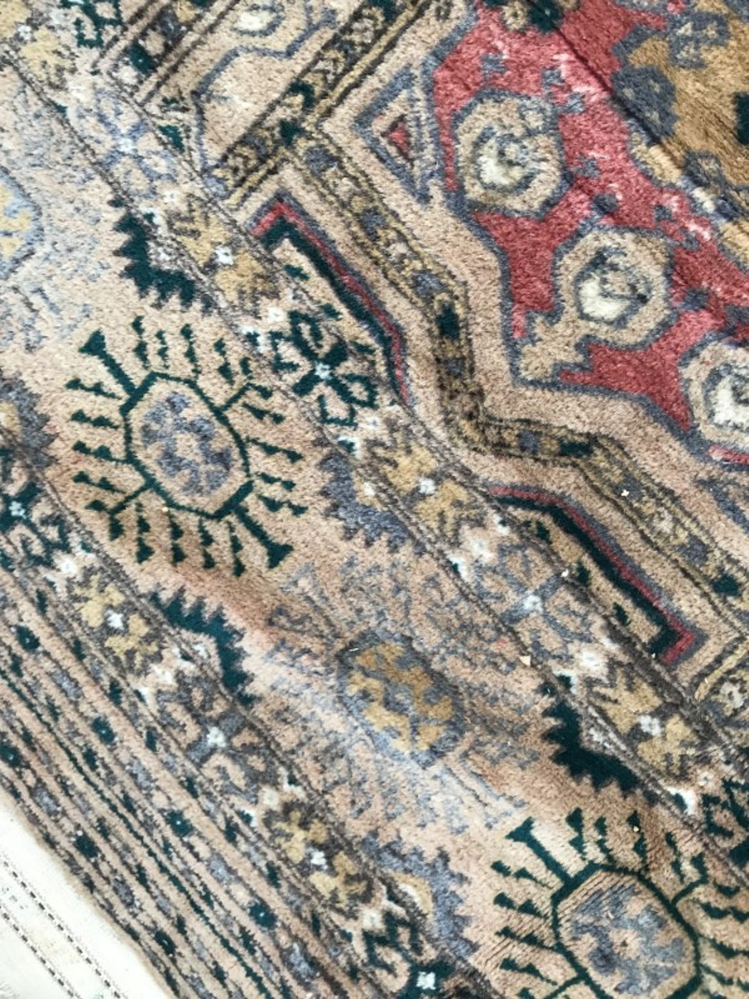 Tapis vintage turkmen afghan 161x242 cm