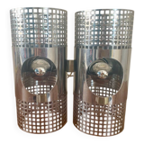 Space Age vintage double wall light