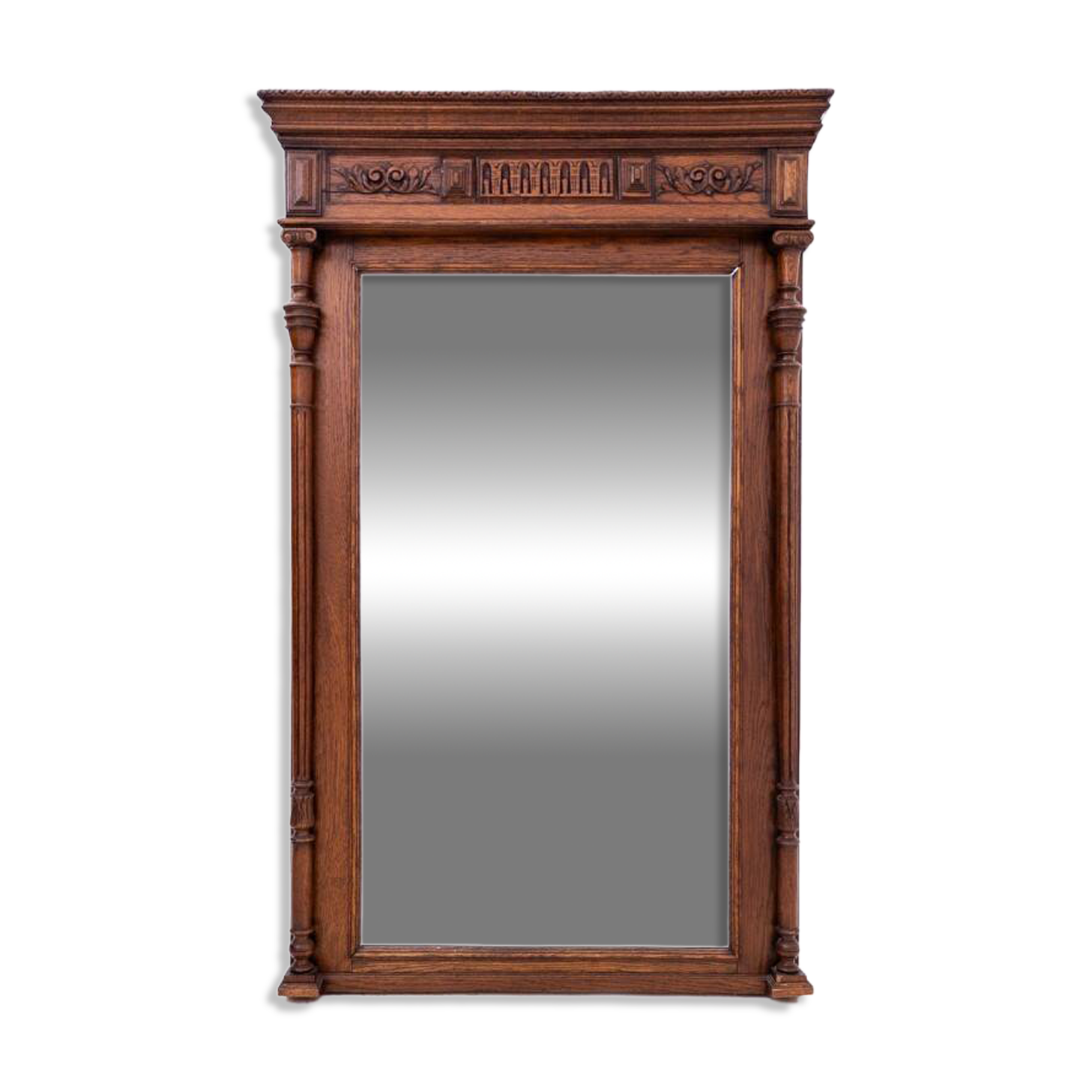 Eclectic mirror, France, circa 1890.