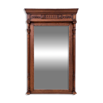 Eclectic mirror, France, circa 1890.