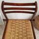 Pair of Scandinavian chairs in braided rope-circa 1960