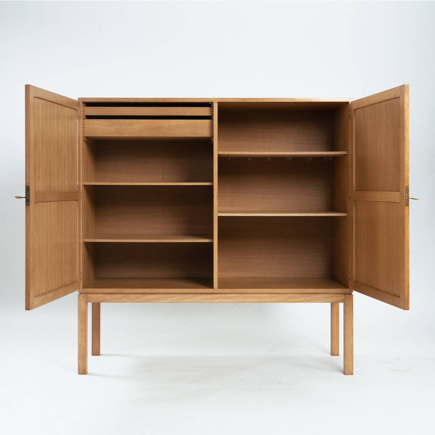 Kurt Østergaard teak Danish vintage design cabinet, 1960s