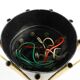 Beautiful large 9-arm Mid-Century Modern brass Sputnik ceiling lamp