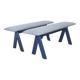 Paire de bancs design Peak Bench, Johanson