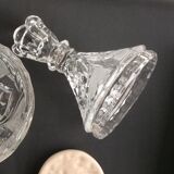 Set of 2 crystal candlesticks