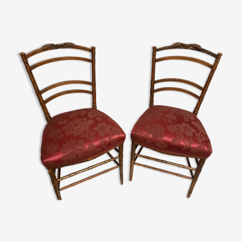 Pair of golden chairs