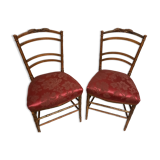 Pair of golden chairs