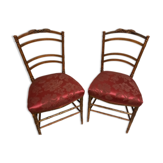 Pair of golden chairs