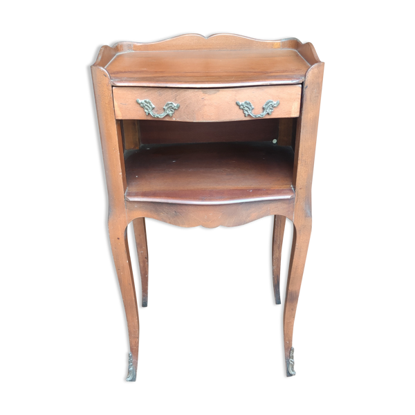 Ancienne table de nuit style Louis XV