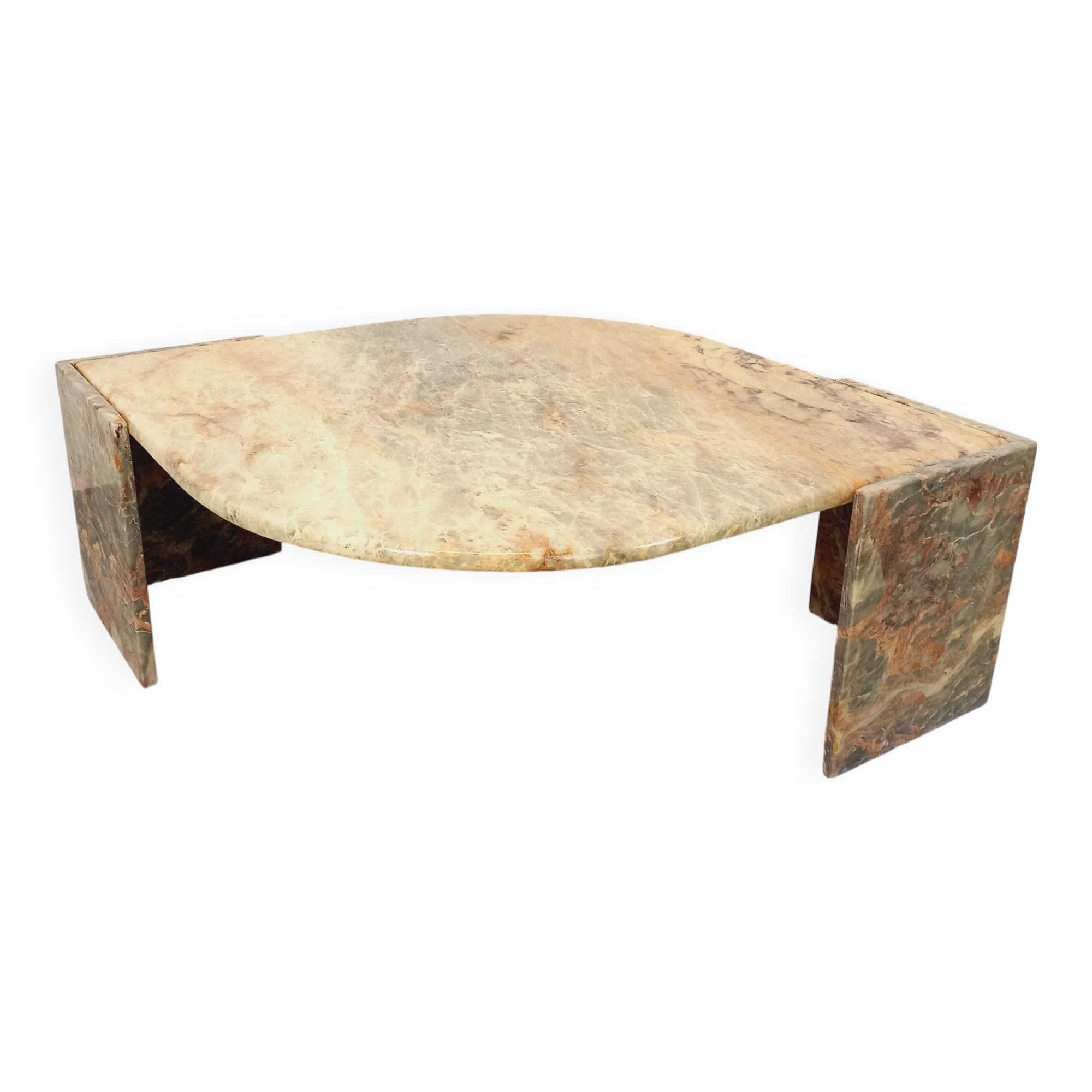 Vintage marble coffee table from the 70s