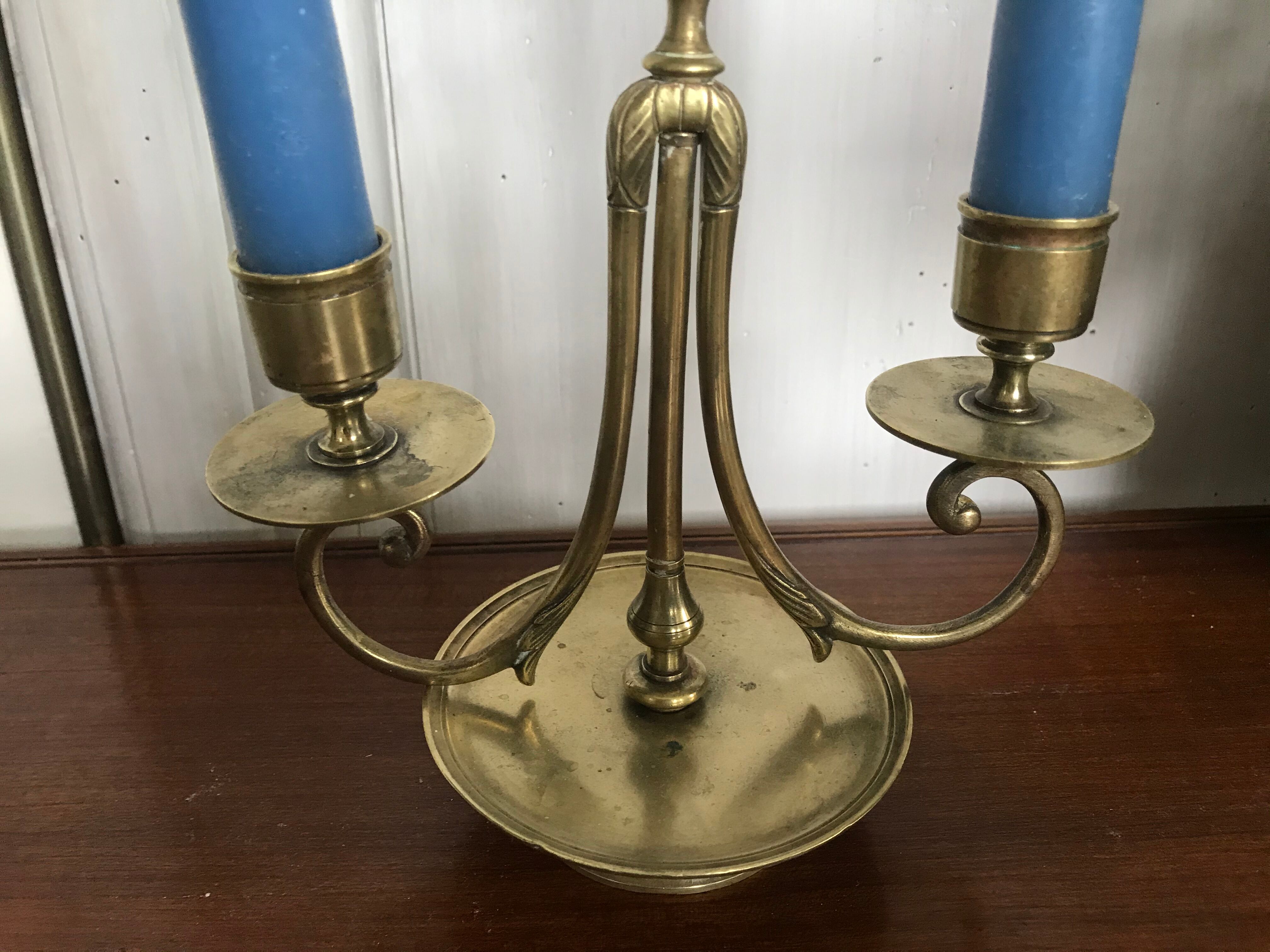 Brass candlestick