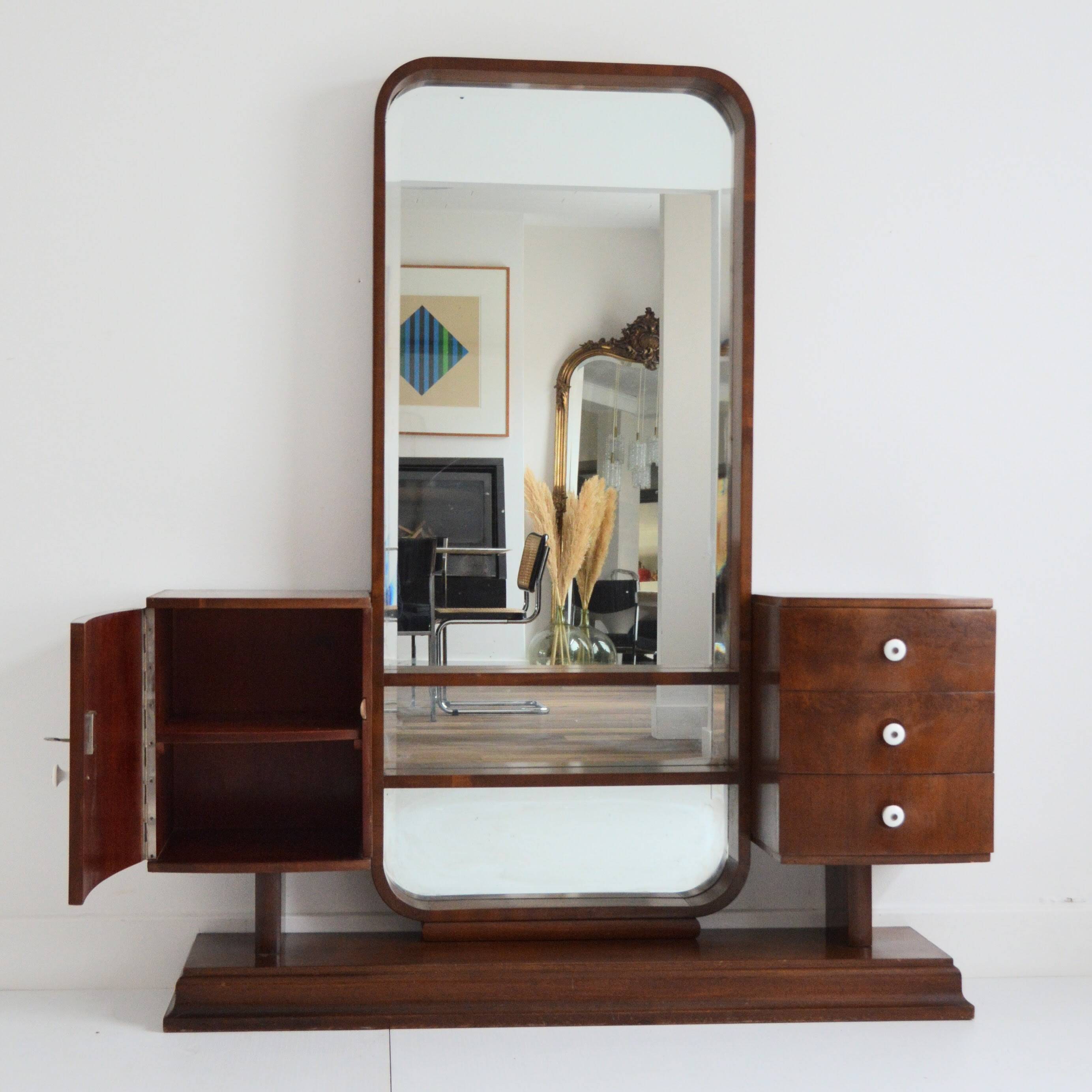 Art Deco dressing table, hall furniture, 1930s