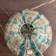 Decorative blown glass bottle Mdina Glass
