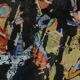 Abstract painting Daniel Bohbot vintage