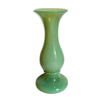 Opaline soliflore vase early twentieth century