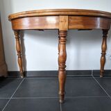 1/2 moon table, Louis XVI style