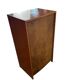 Vintage wooden shoe cabinet / drop-leaf cabinet