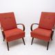 Pair of mid century bentwood armchairs by Jaroslav Šmídek, 1960s