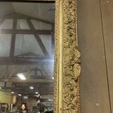 18th century Regency mirror in gilded wood