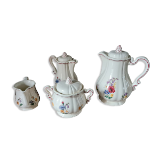 Coffee tea service Sarreguemines Agreste