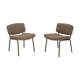Pair of armchairs "Conseil" by Pierre Guariche for Meurop 60's
