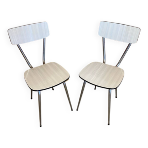 Paire de chaise ancienne - metal