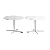 Vintage round coffee tables