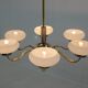 Large Art Deco Chandelier, 1930s, Restored