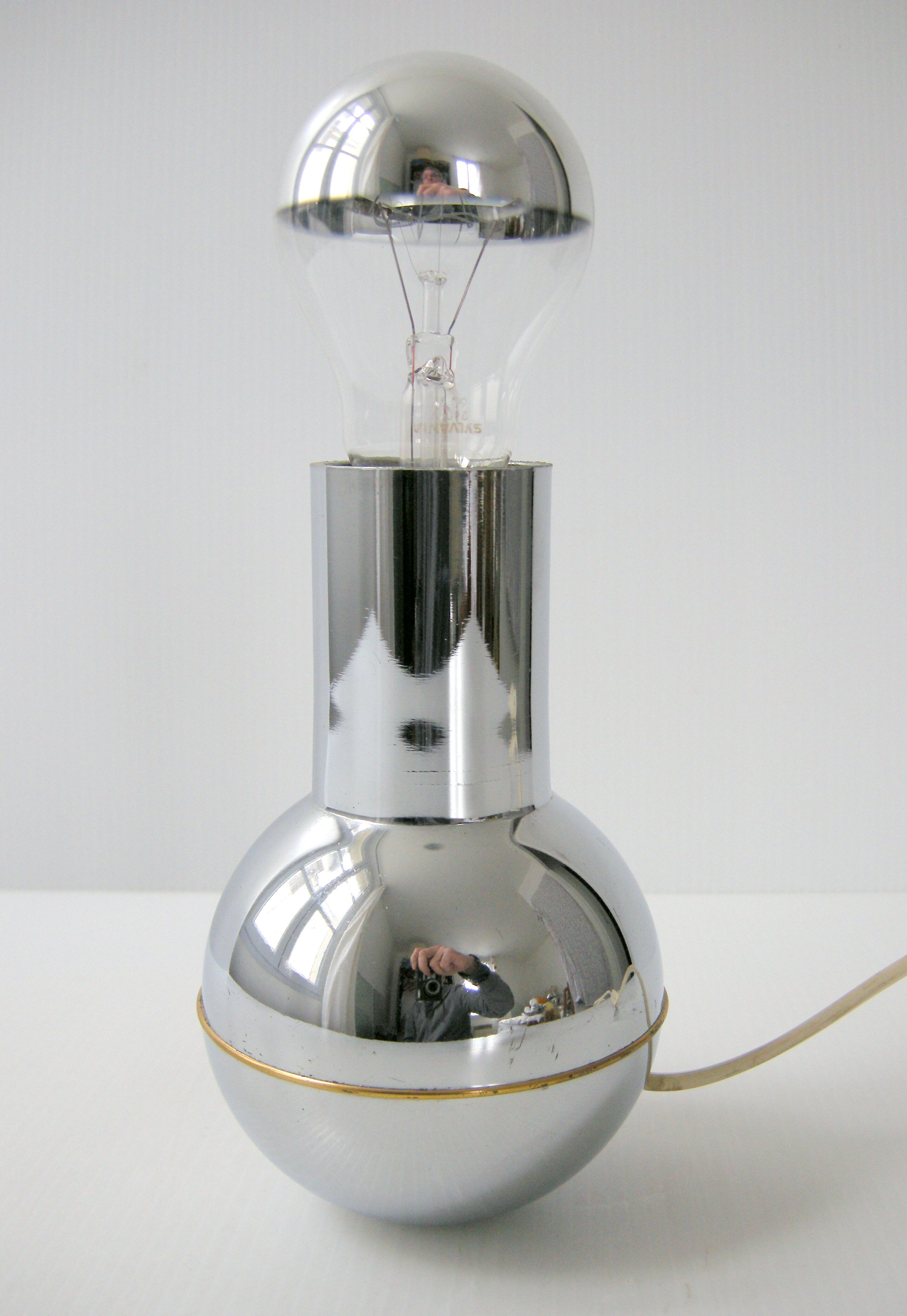 Vintage culbuto lamp 1970 lamp Lamperti edition