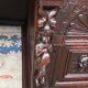 Old Renaissance style desk. Solid oak. France. Late 19th century.