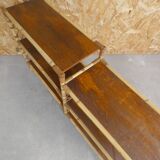 Rattan console shelf sideboard