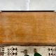 Vintage Art Deco chest of drawers – Curved burl wood front