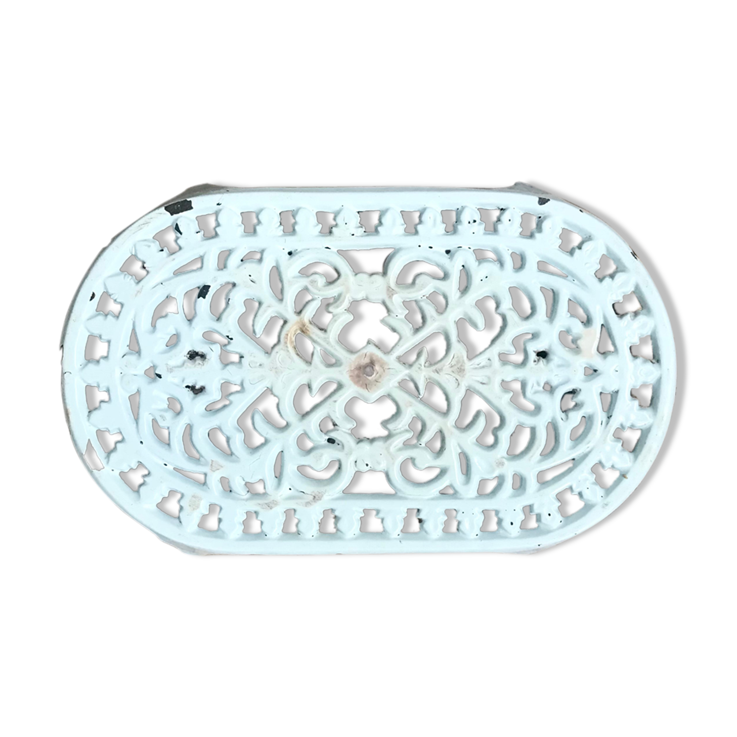Enamelled cast iron flat