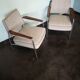 Fauteuil tchèque, 1960, métal, tissu et bois