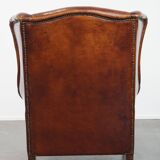 Sheepskin Wingback Chair