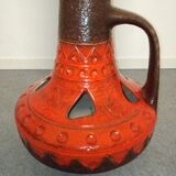 Ceramic floor lamp from the 70s