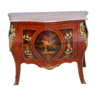 Commode baroque de style Louis XV