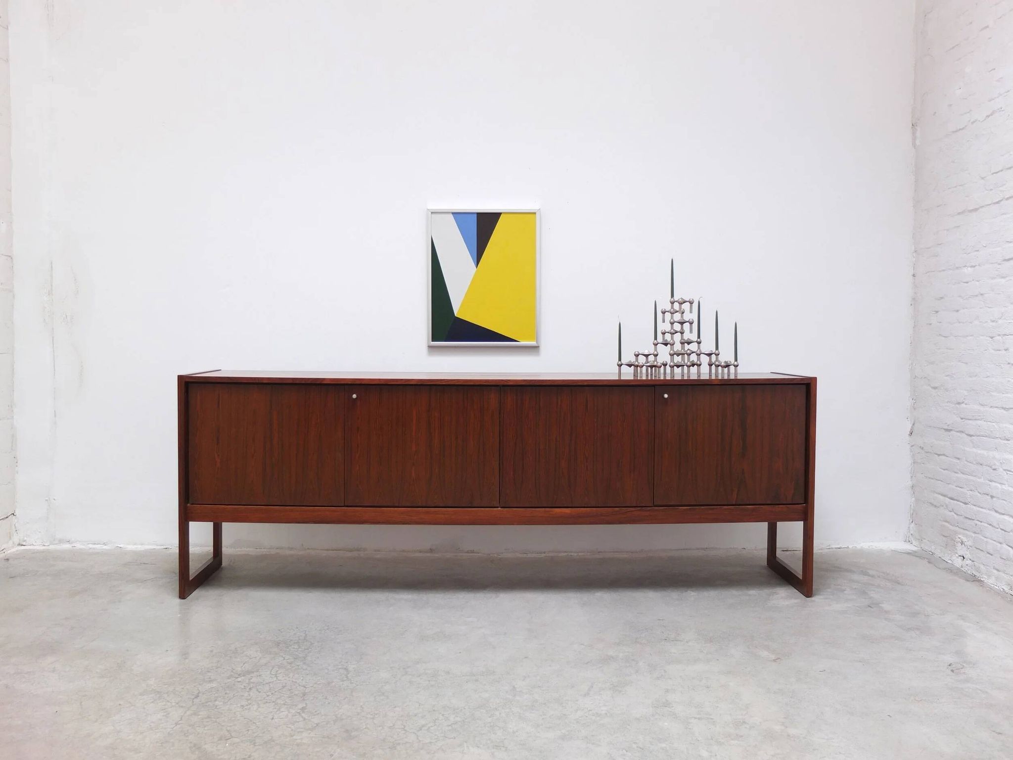 Exclusive 'Tecton' sideboard by Oswald Vermaercke for V-Form, 1965