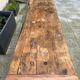 Old beech wood carpenter's workbench – over 100 years old – rustic style