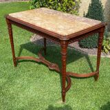 Middle table in walnut style Louis XVI