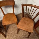 4 vintage bistro chairs