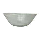 Vintage checkered glass bowl